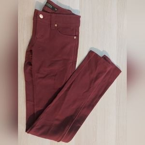 Guess Jean's wine coloured pants